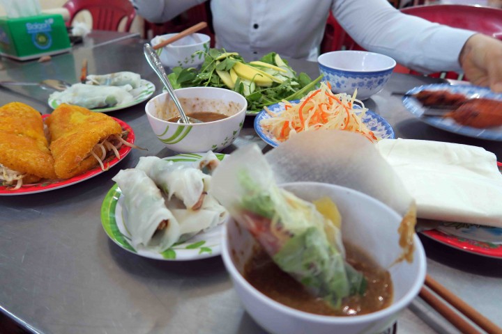 Vietnamese Food in Hue Vietnam