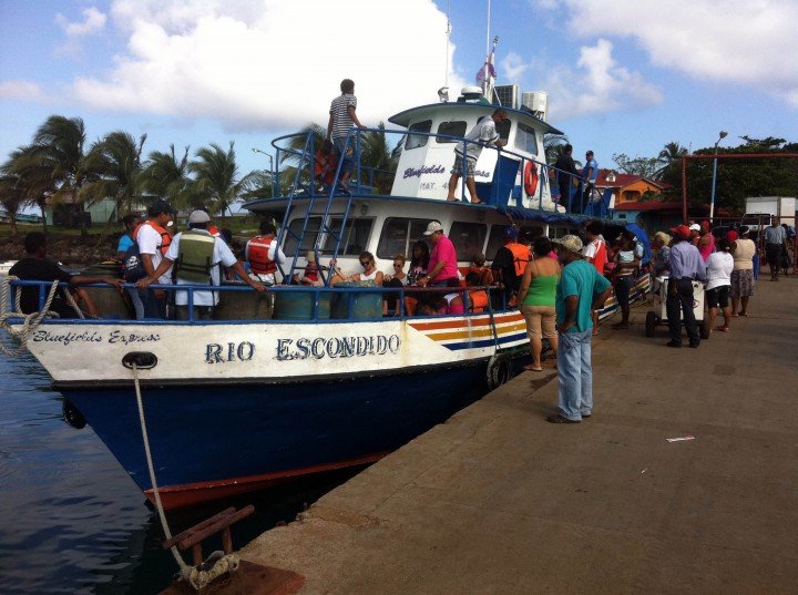 Cargo Ship or Ferry Bluefields to Big Corn Island