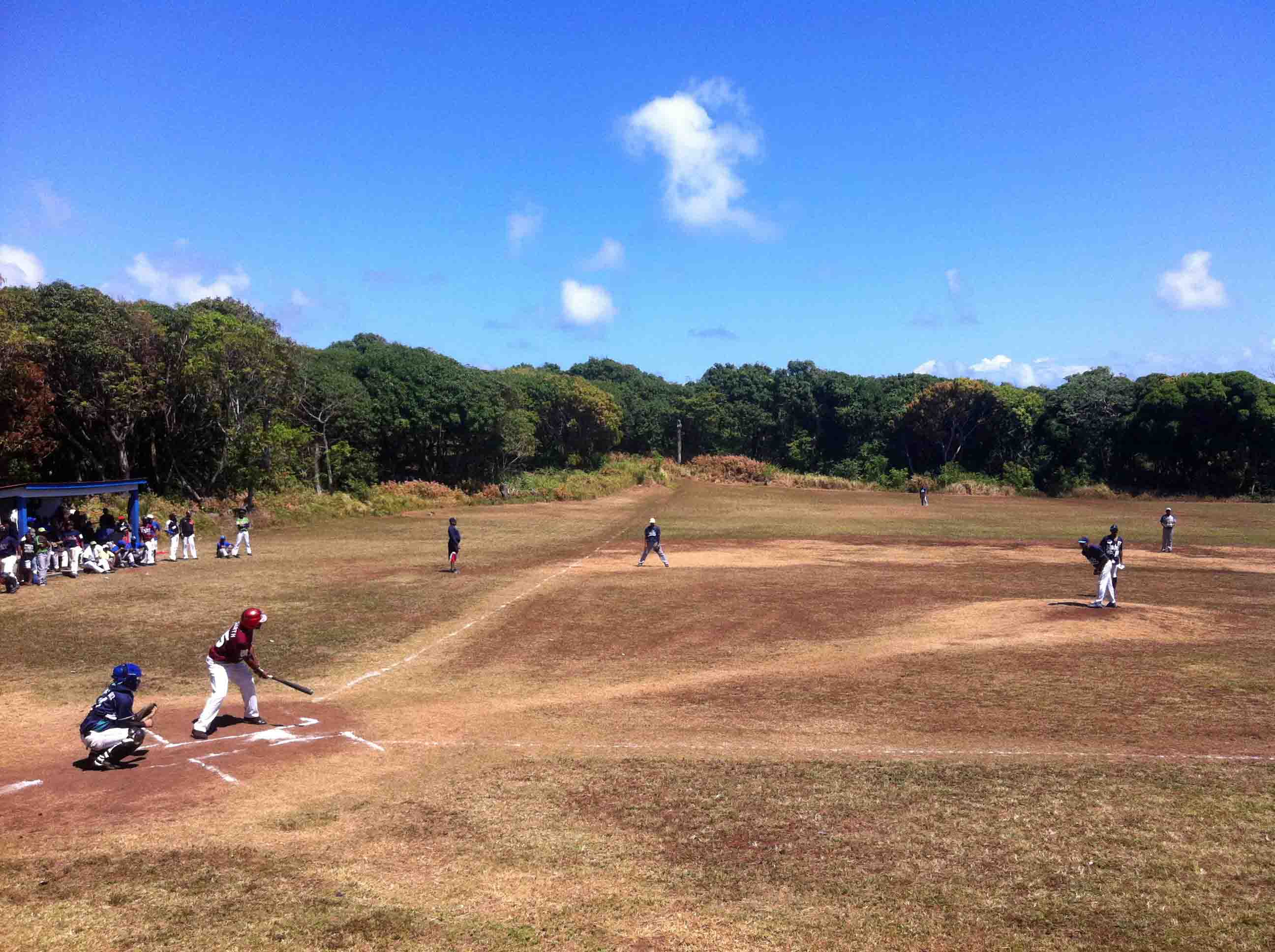 Sunday Baseball Games on Little Corn Island