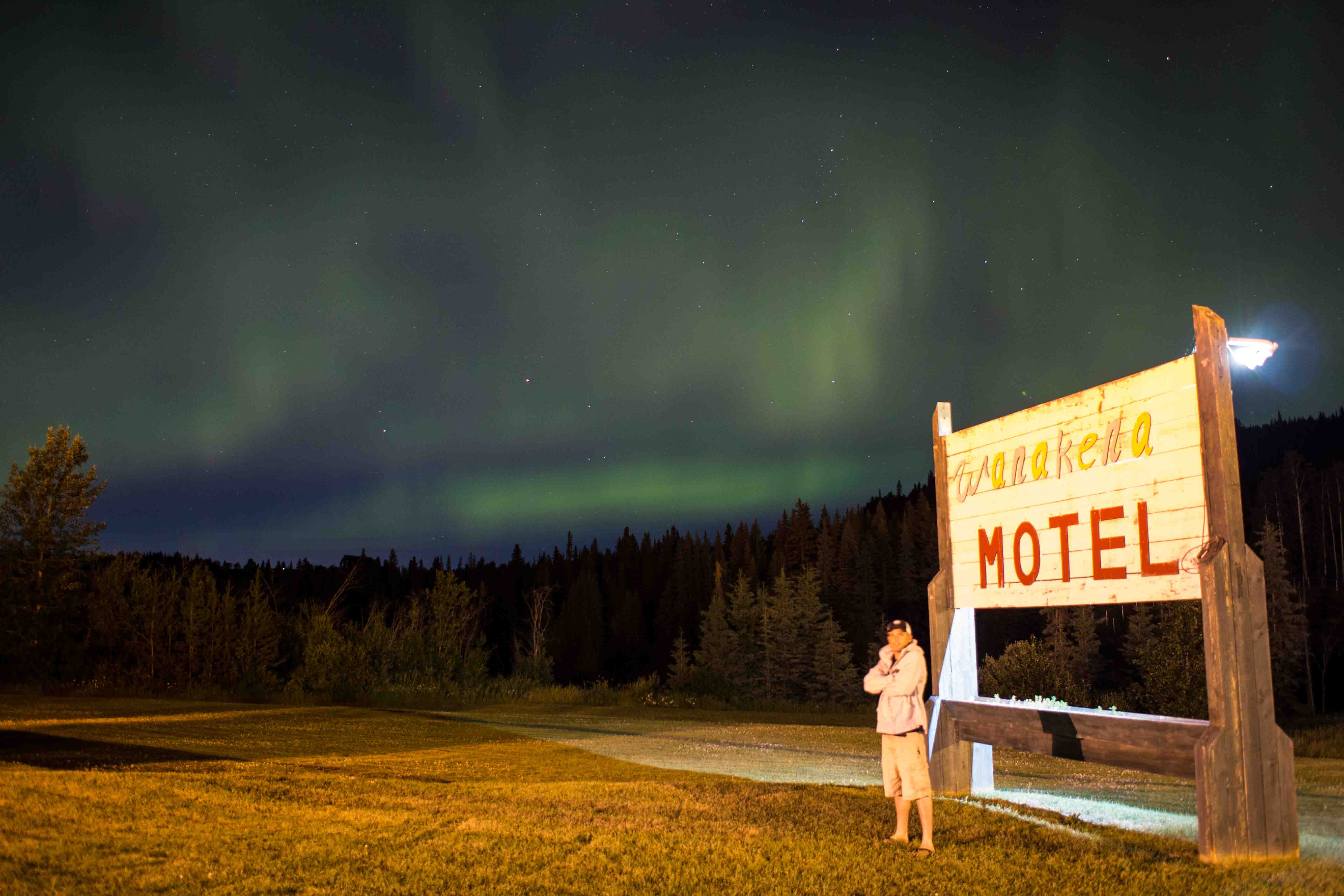 Seeing the Northern Lights in Burns Lake, British Columbia
