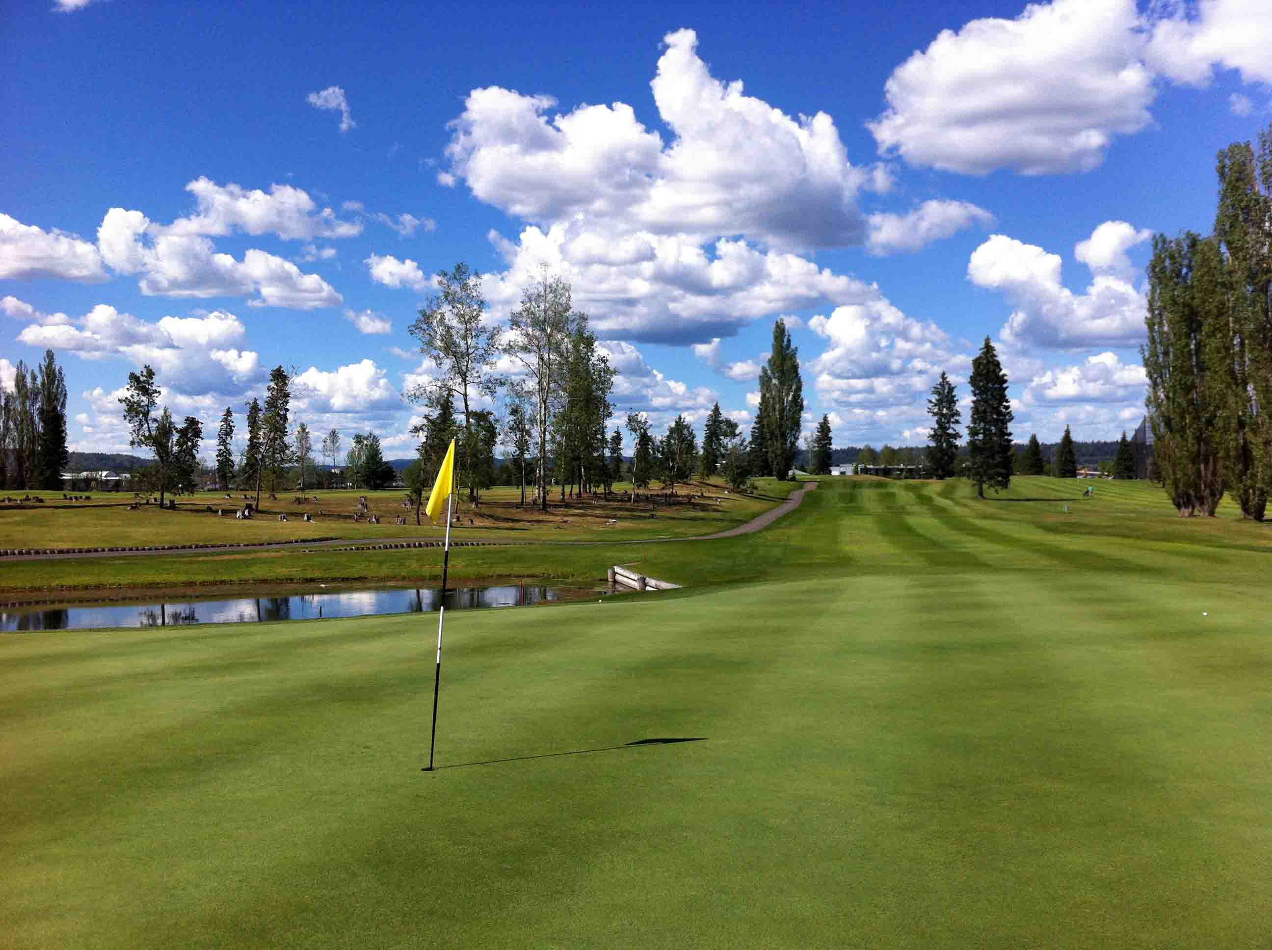 Beautiful Day at The Prince George Golf & Curling Club, BC
