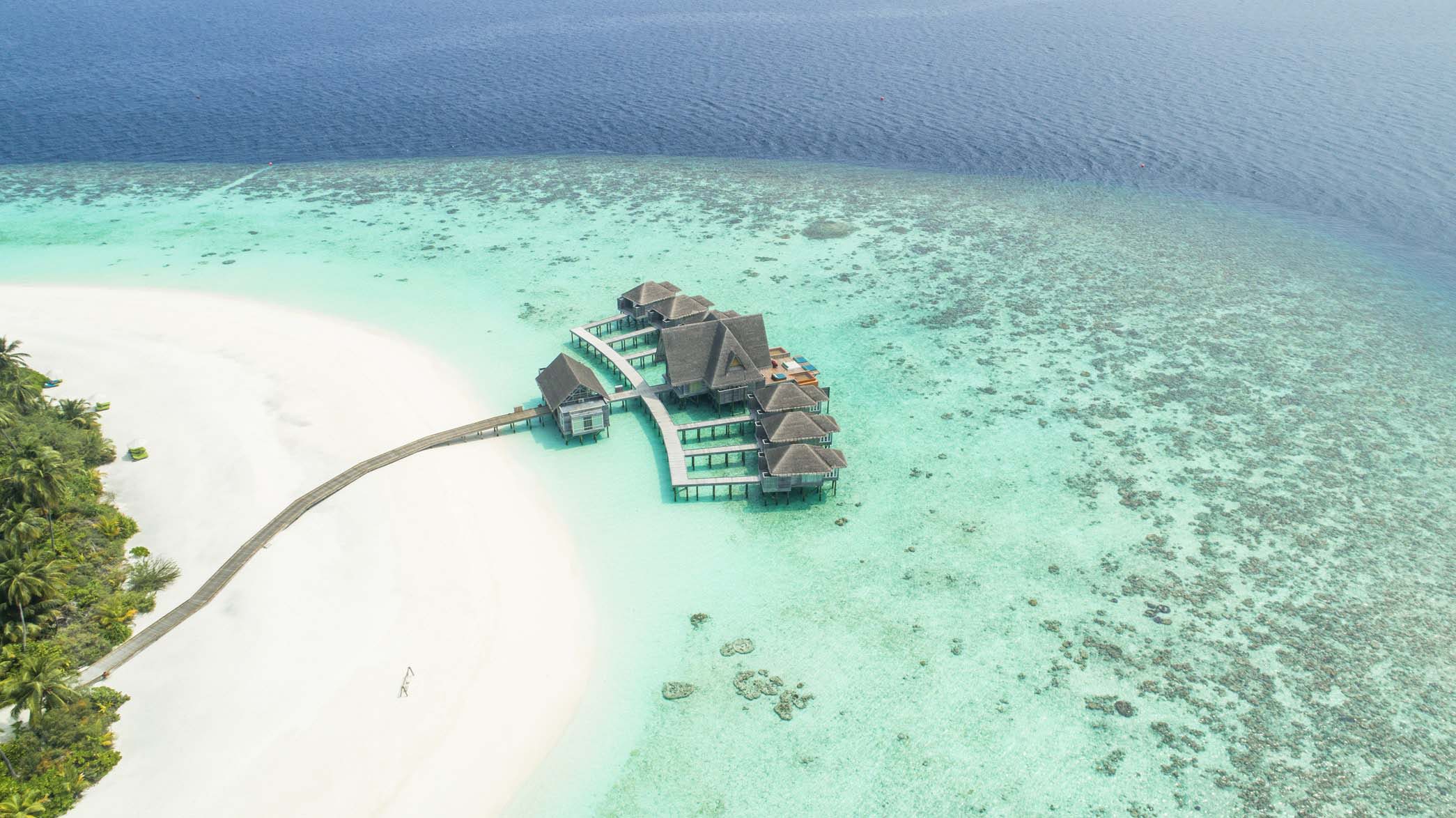 Maldives is a luxurious tropical paradise