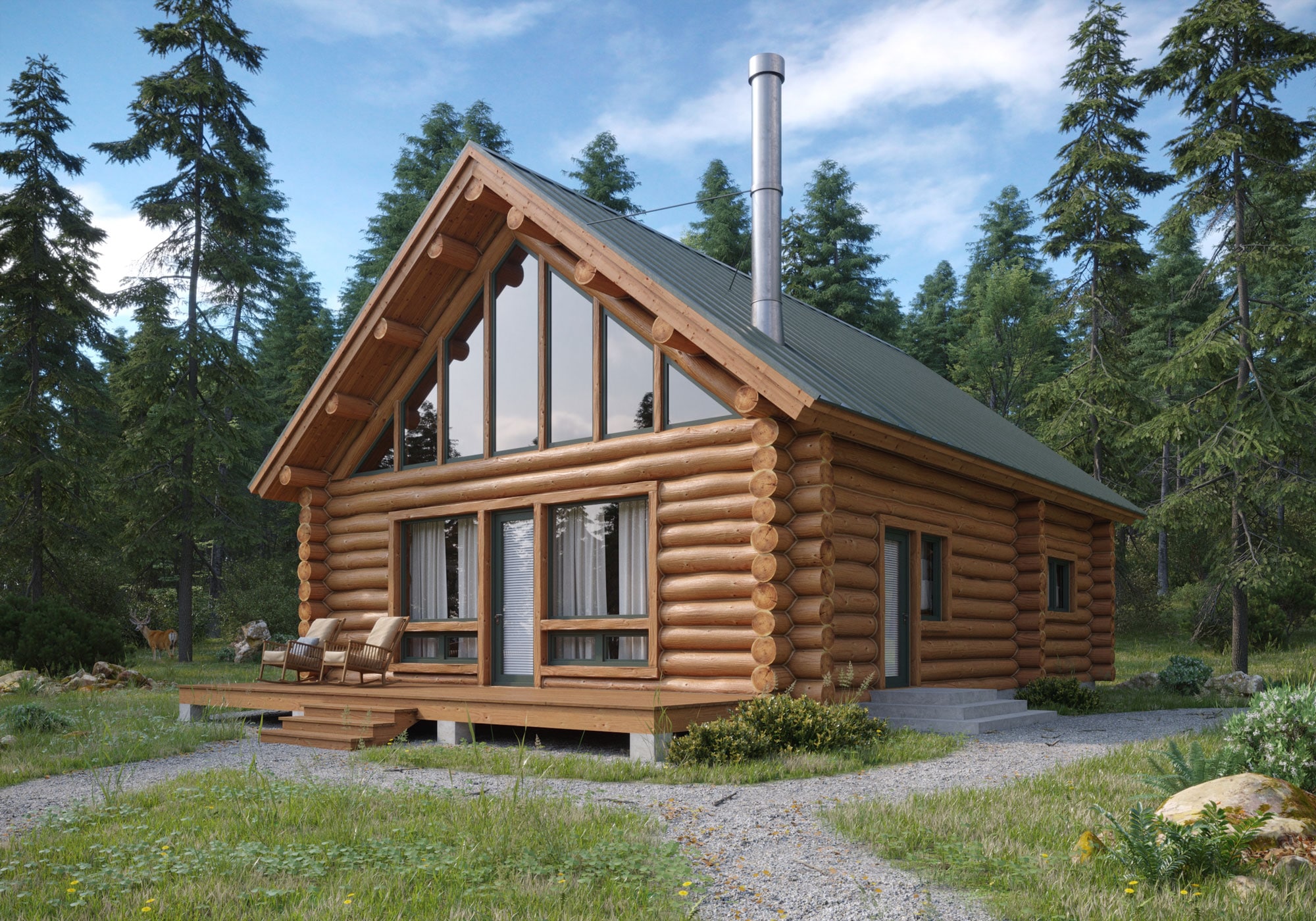 Log Homes: Achieving Rustic Looks Without Western Inspiration