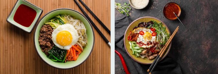 Is Korean bibimbap healthy?