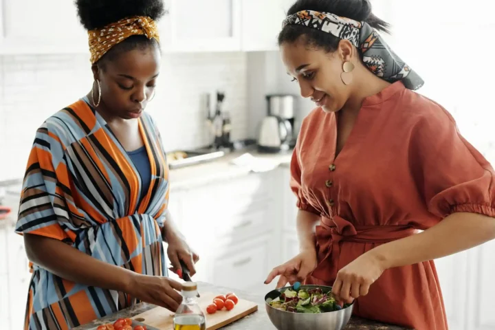 Women cooking