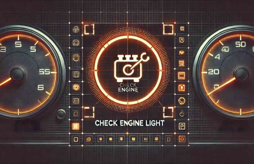 why is my check engine light flashing then stops