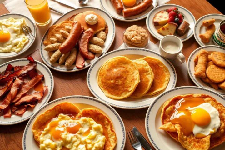 breakfast menu of bob evans