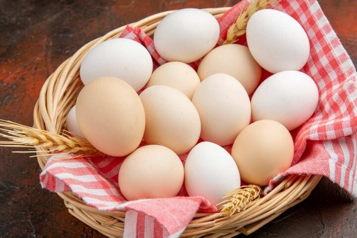 how much protein in eggs