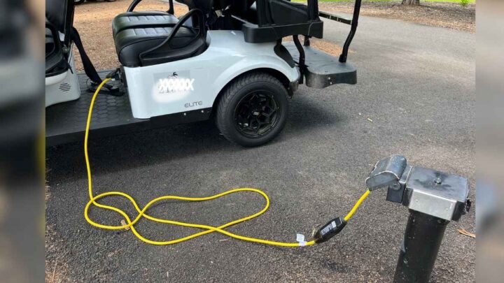 how long does it take to charge a golf cart