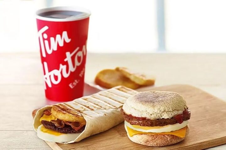 when does tim hortons stop serving breakfast sandwiches