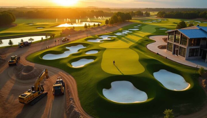 how much does it cost to build a golf course