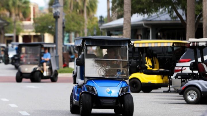 how old do you have to be to drive a golf cart in texas