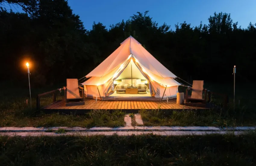 Outdoor Living with Luxury Tents