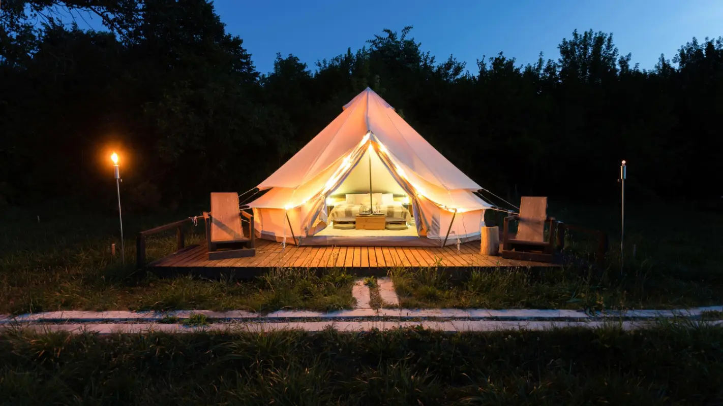 Sustainable Outdoor Living with Luxury Tents