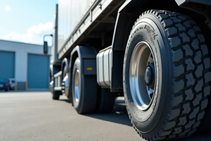 truck tyres in top shape