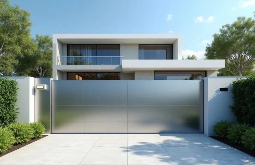 modern automatic sliding gate