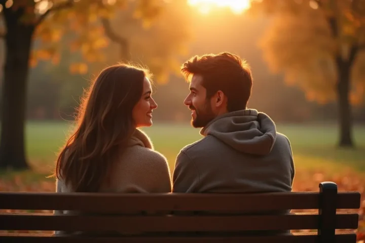 couple sharing meaningful moment while questioning signs of true love
