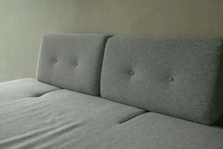 couch being sold by a furniture business