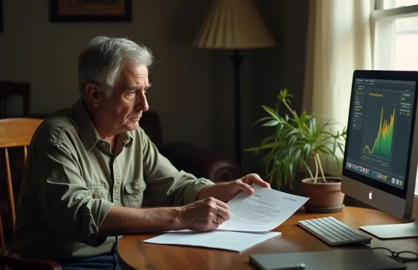 injured oklahoma resident reviewing low settlement offer influenced by algorithms