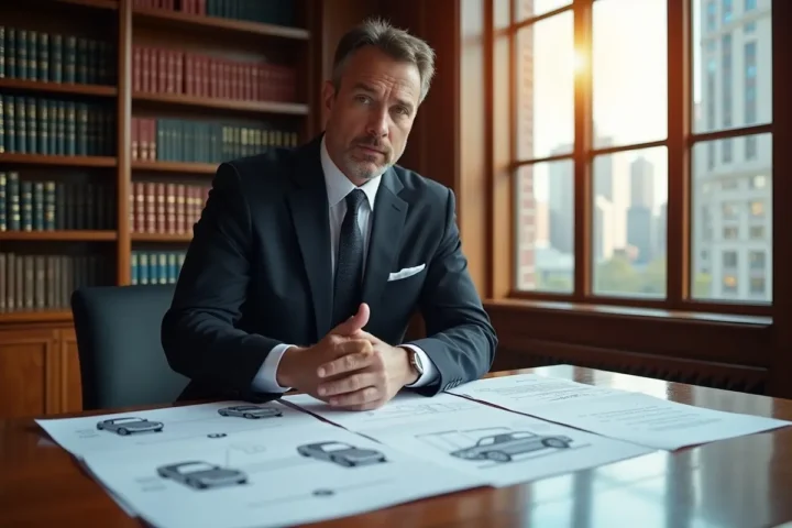 lawyer explaining legal strategies to prove fault in car accident cases