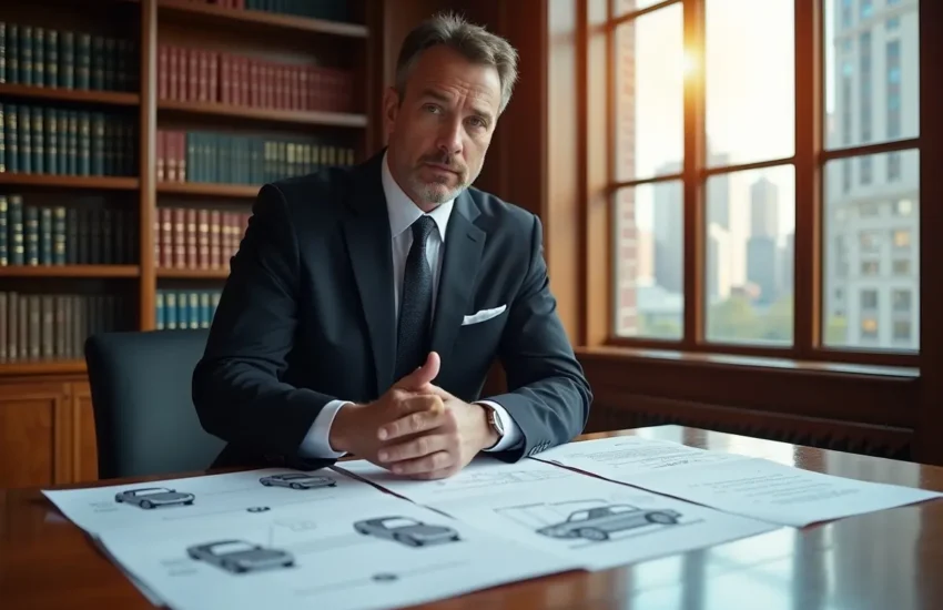 lawyer explaining legal strategies to prove fault in car accident cases