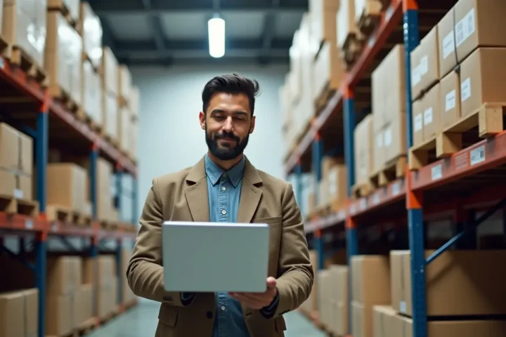 business owner organizing smarter inventory system to reduce unnecessary overstock