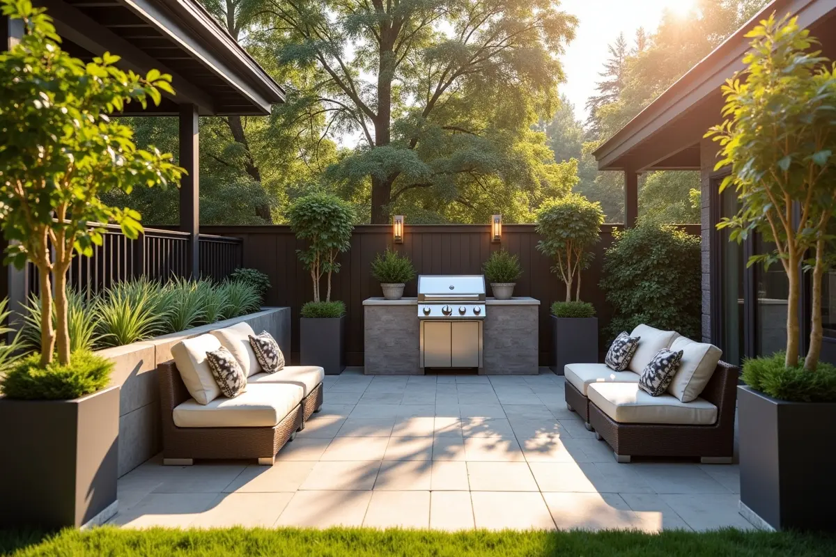 Enhancing Outdoor Living Spaces with Functional Design Elements