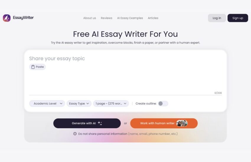 AI essay writer tools for everyone