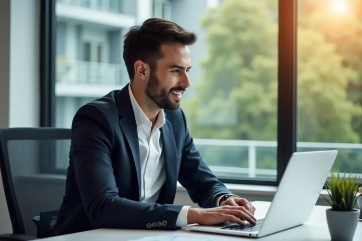 business professional using altify to personalize customer engagement strategies