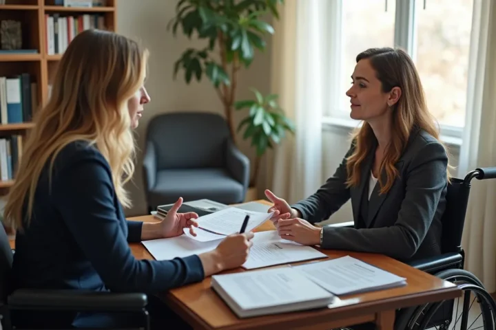 disabled individual consulting attorney for guidance on complex disability claims