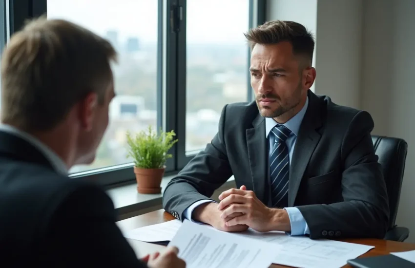 injured driver consulting lawyer to strengthen truck accident claim melville