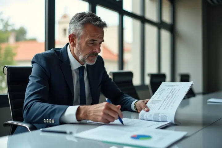 investor reviewing key details of portugal’s golden visa investment fund