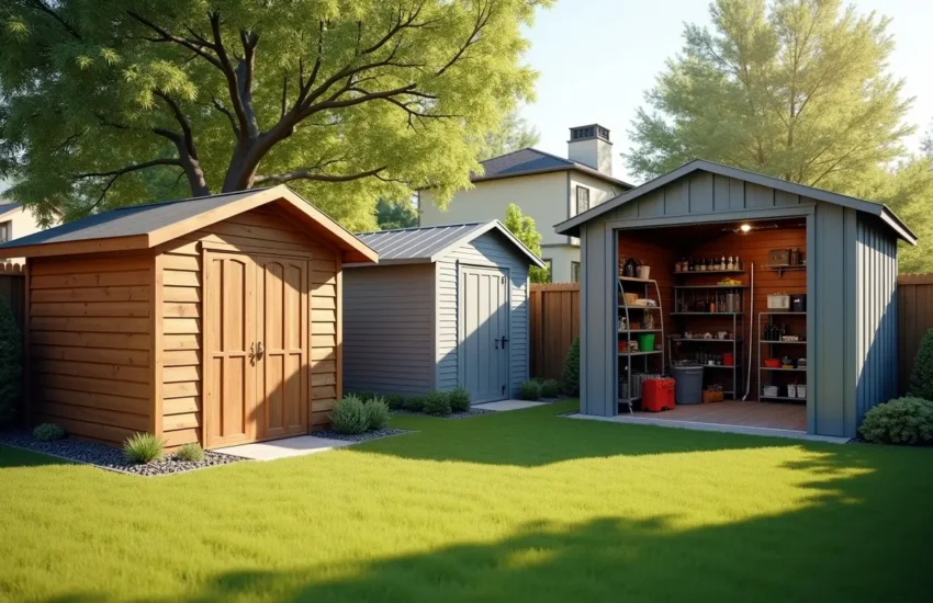 pros and cons of different outdoor storage options