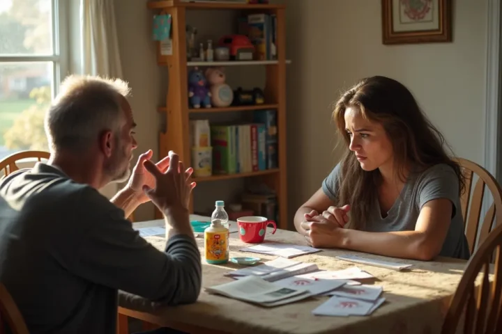 visalia parents disputing child related expenses during separation