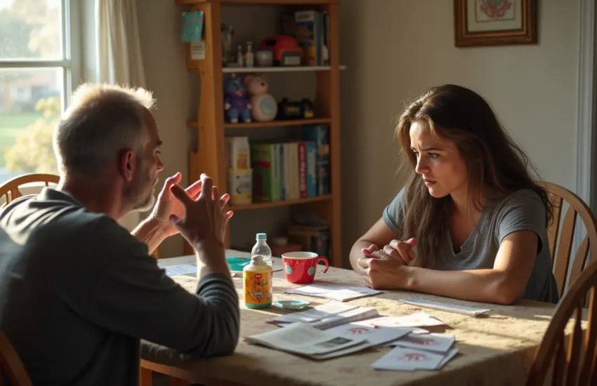 visalia parents disputing child related expenses during separation