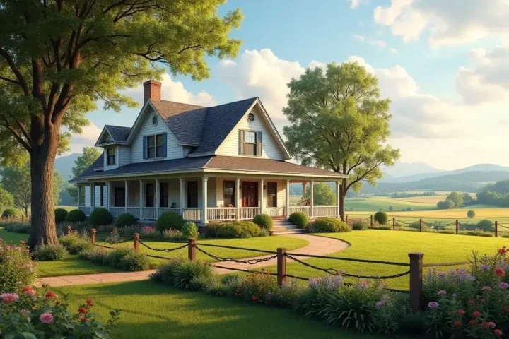 country homes for sale showcasing rural lifestyle properties