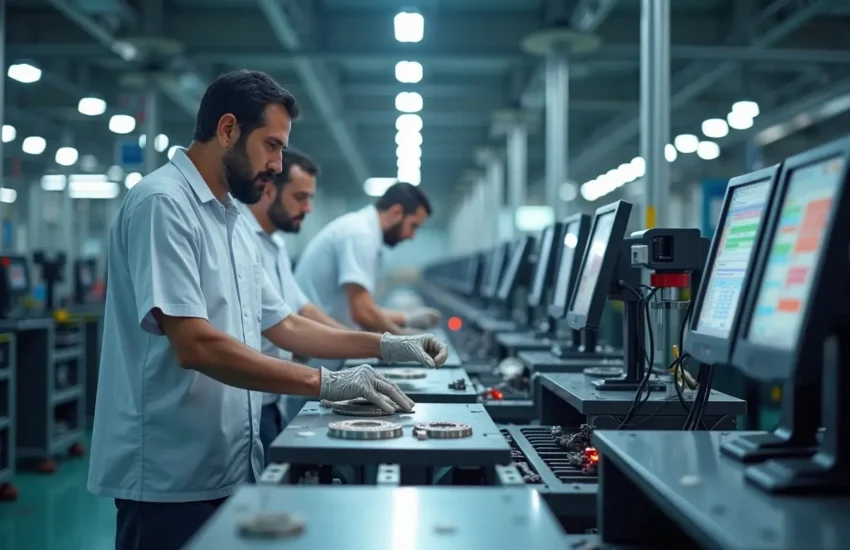 quality control systems reducing rework in manufacturing processes