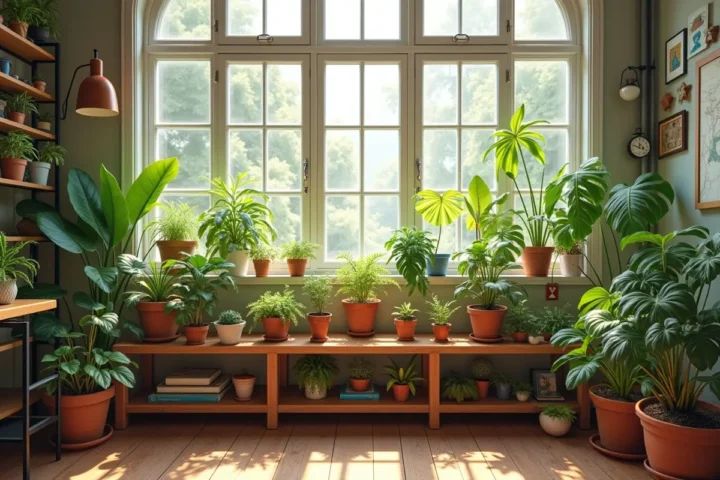 designing plant growing setup reflecting personal style