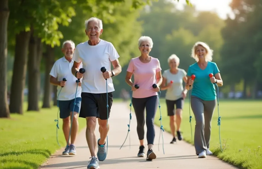 simple safe exercises helping older adults stay active