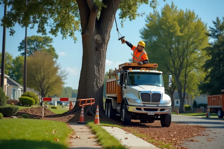 choosing tree removal service based on safety and experience