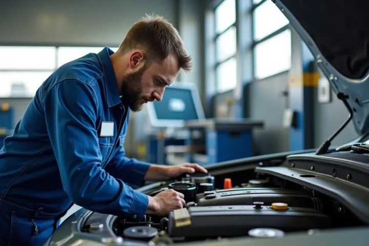abbotsford mechanic performing professional vehicle maintenance service