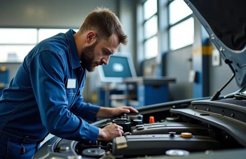 abbotsford mechanic performing professional vehicle maintenance service