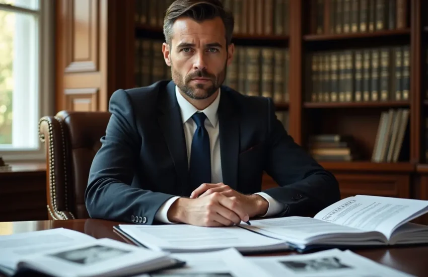 lawyer reviewing medical evidence for liability case