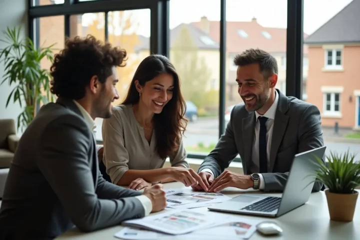 realtor helping client find personalized home listings