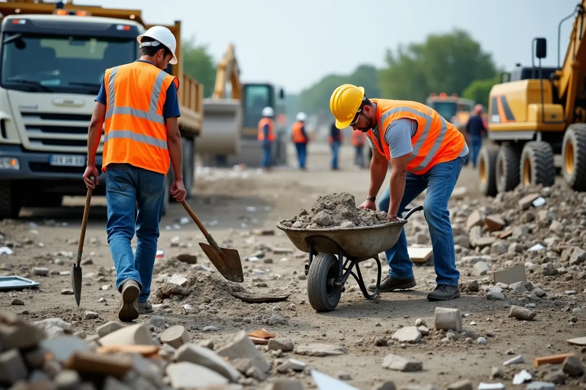 How To Keep A Construction Site Clear Of Debris And Operational