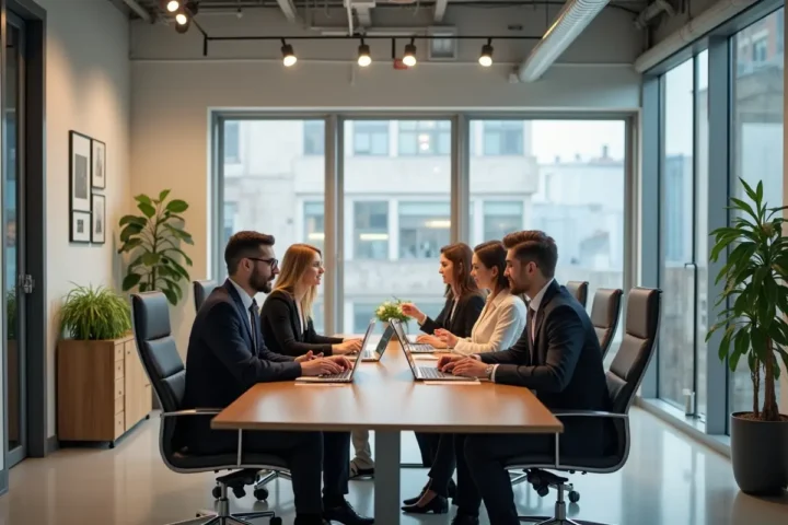 small business projecting corporate image with limited startup budget