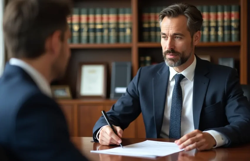 client working with experienced defense lawyer for strong legal representation