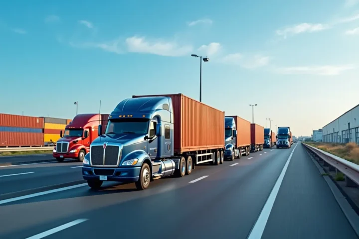 logistics company providing reliable intermodal trucking for seamless transportation