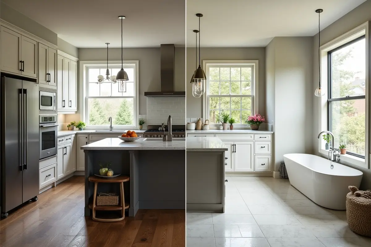 Kitchen and Bathroom Upgrades That Make the Biggest Impact