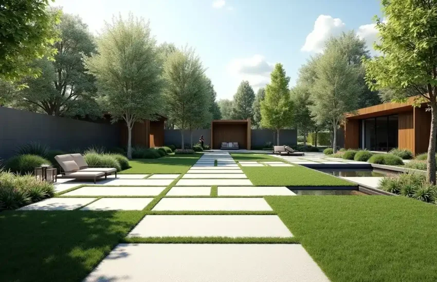 modern garden design transforming outdoor space with landscaping ideas